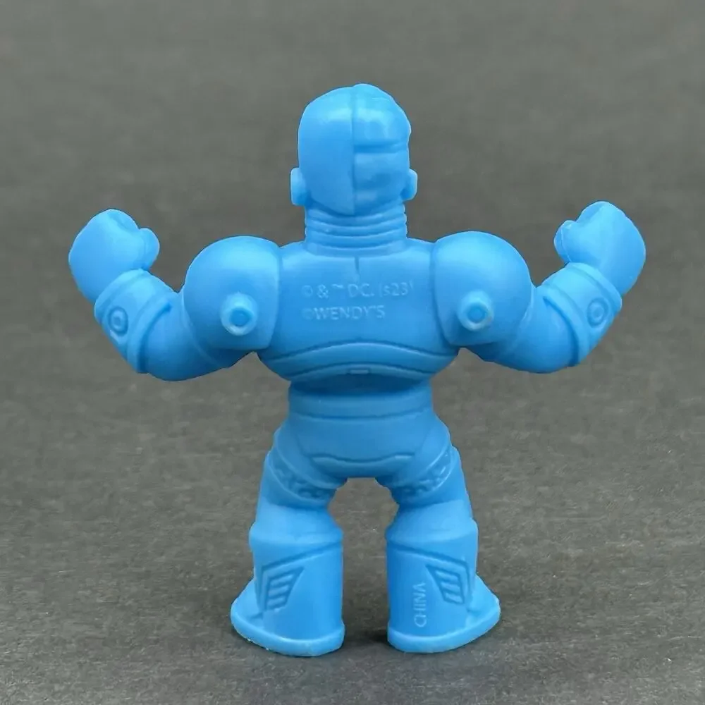 Wendy’s 2023 Blue Cyborg DC Comic Super Heroes Villains Muscle Figure 2”